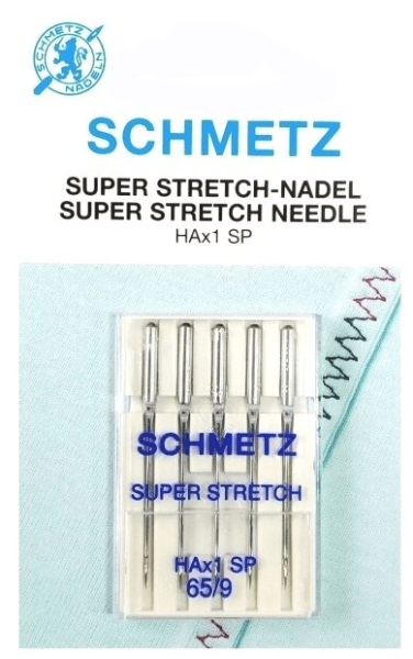 Иглы Schmetz супер-стрейч HAx1 SP 65/9, 5 шт в Жигулевске
